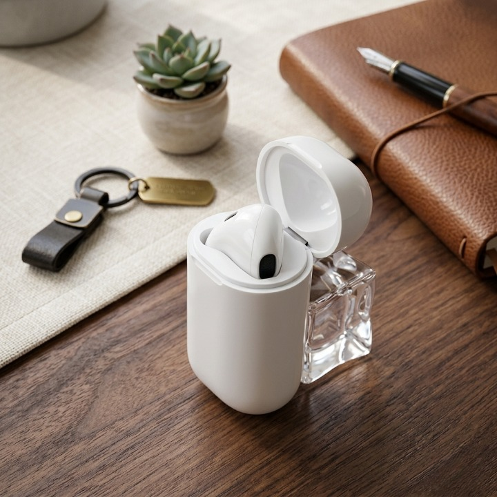 Single Ear Wireless Bluetooth Earphone | Compact Hands-Free Headset | Clear Sound & Portable Design - Image 2