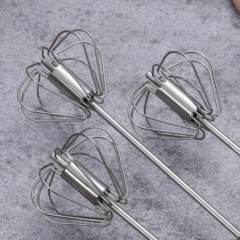 Whisk Manual Hand Push Mixer & Egg beater big size - Image 3