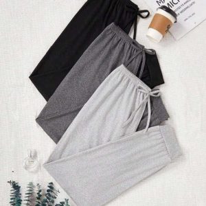 Pack of 3 Fleece Trousers for Men & Women(Random Color)