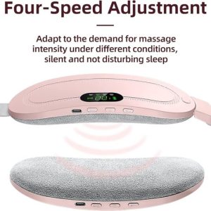 Heating Pad Women Period Pain Cramp Relief Belt Portable Menstrual Heating Pad With 3 Heat Levels And 4 Modes Electric Belt Massage (Random Color)