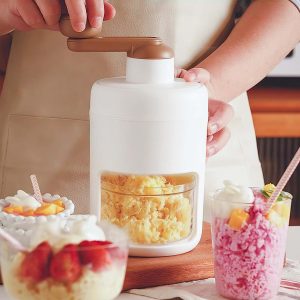 Manual Ice Shaver Crusher For Home And Kitchen Use
