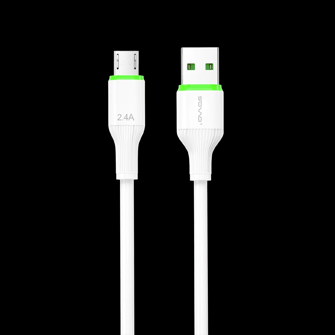 SOVO Fast Charging Micro USB Cable for Android Phones High Speed Data Sync & Durable Charging Wire - Image 2