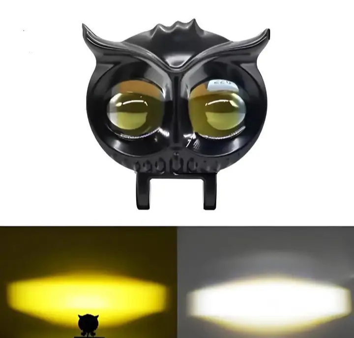 Universal Owl Fog Light & 4 Owl Indicator Set for 70CC, 125CC, and Universal Motorcycles - Image 4