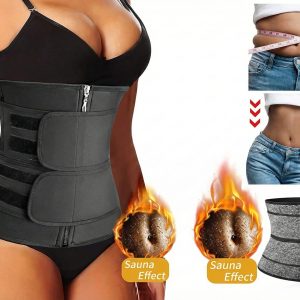 Mens & Women Slimming Body Shaper Vest Belt Instant Chest Compression & Belly Fat Control