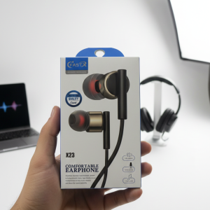 Fast X X23 Wired Earphones | Comfortable Fit | Powerful Bass | HiFi Stereo | HD Sound | Voice Calling