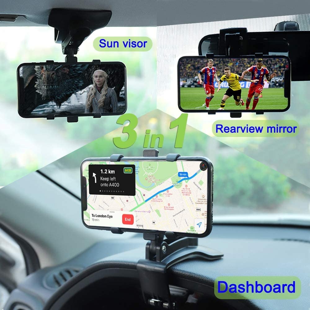 CAR Smart Phone Holder - 360 Free Spin | 360° Mobile Holder Foldable - Image 4