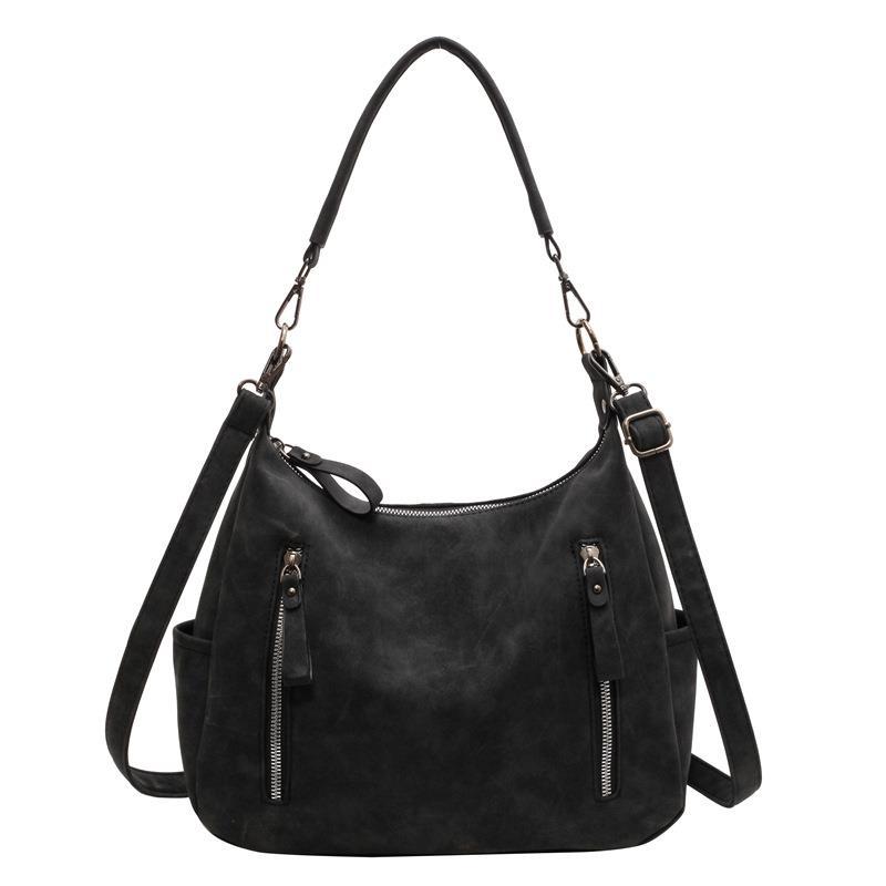 Stylish Crossbody Bag for Daily Use in Pakistan – Lightweight Shoulder Bag for Women, Office, Travel & Casual Wear (Black & Khaki) - Image 5