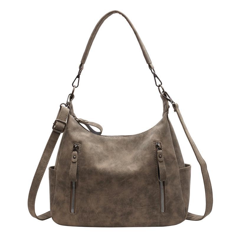 Stylish Crossbody Bag for Daily Use in Pakistan – Lightweight Shoulder Bag for Women, Office, Travel & Casual Wear (Black & Khaki) - Image 6