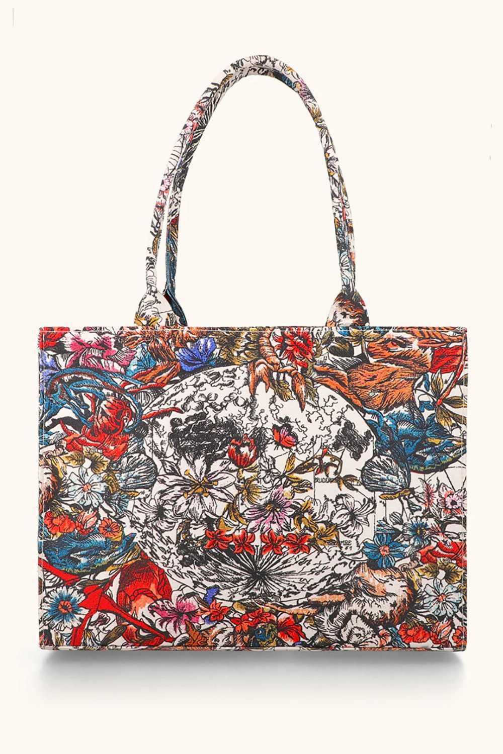 Premium Canvas Tote Bag โ Durable Reusable Shoulder Bag for Shopping, Travel & Everyday Use(Random Color) - Image 3