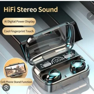 DaMix Original M10 Bluetooth Earbuds  Wireless Earphones with LED Display & Power Bank Case