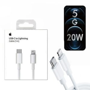 Type-C to iPhone Charging Cable  99% Original Quality with Apple Logo