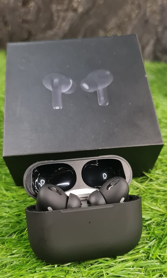 Black Pro 2 TWS Wireless Earbuds Bluetooth 5.1, Touch Control, Noise Cancelling, with Charging Case | Airpods - Image 4