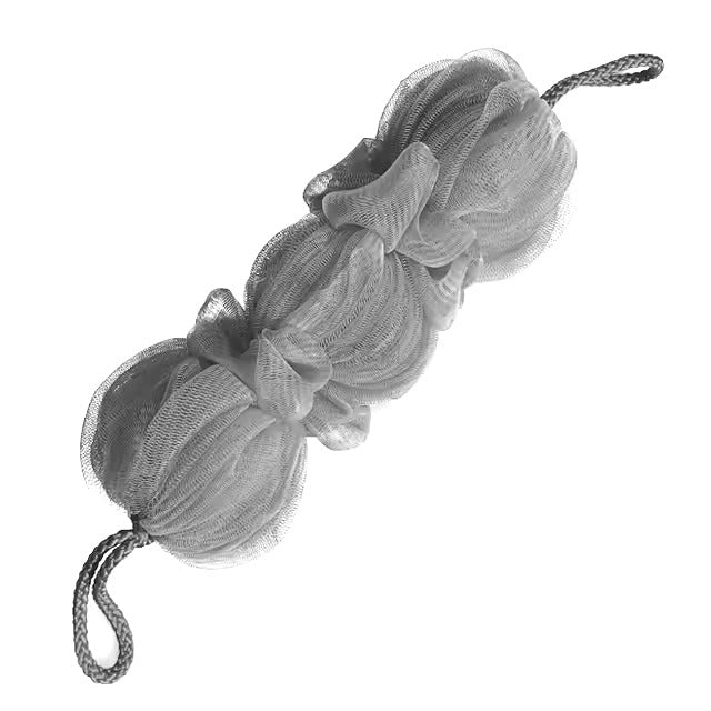 Premium Exfoliating Loofah Sponge Long Handle Shower Pouf for Body & Back Scrubbing (Random Color)) - Image 5