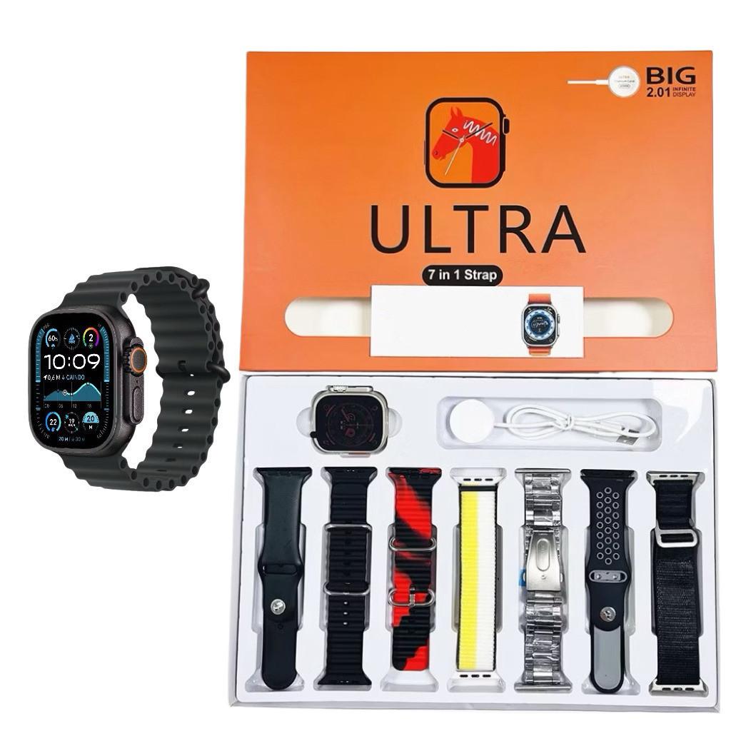 Series 11 Ultra Watch 7 in 1 | Smartwatch with Multiple Straps & Features - Image 4