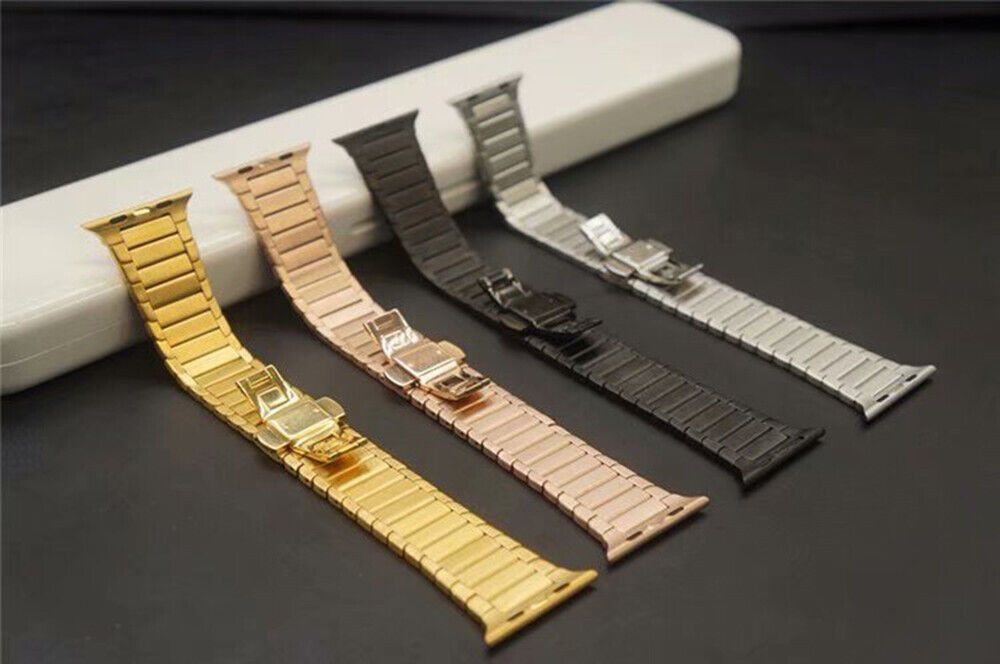 Citizen Rolex Chain Stainless Steel Link Bracelet Band for Apple Watch 8 7 6 5 4 SE Ultra 42/44/45/49mm - Image 3