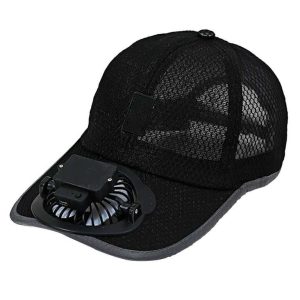 USB Rechargeable Fan Sun Hat ( Multi color )