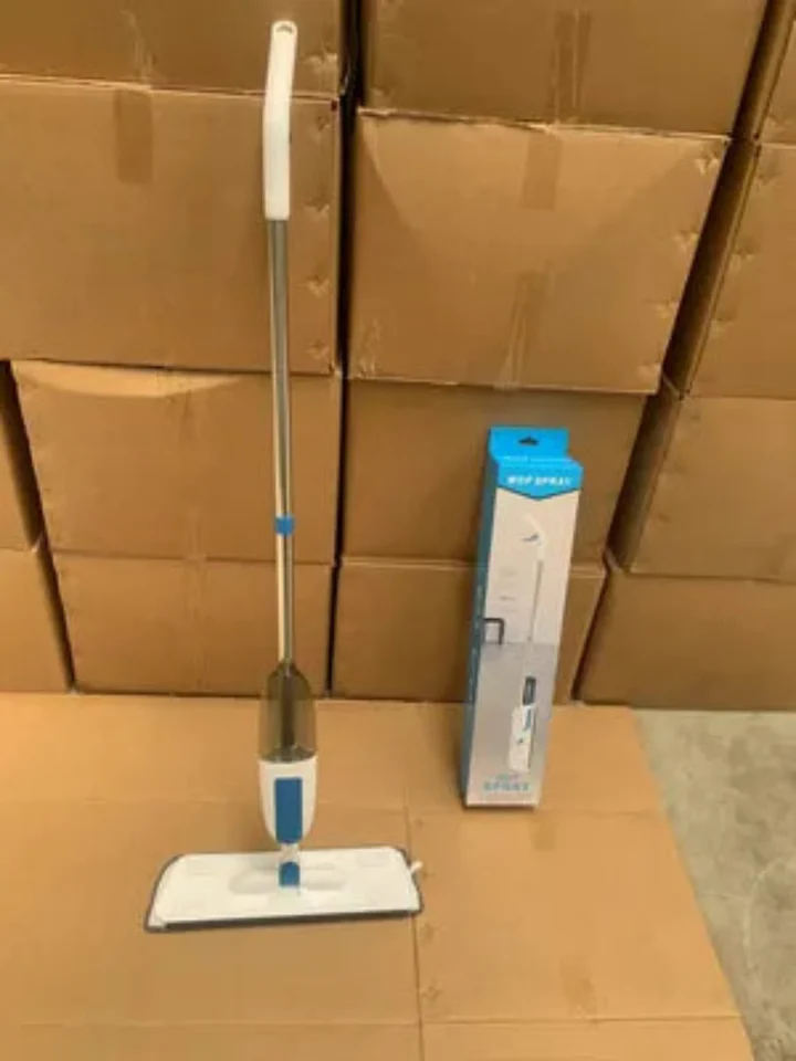 Microfiber Water Spray Mop For House Cleaning Microfiber Spray Mop for Wet and Dry Floor Cleaning, Home Dust, Dirt Cleaner Lightweight 360 Degree Spin Microfiber Mop - Image 3