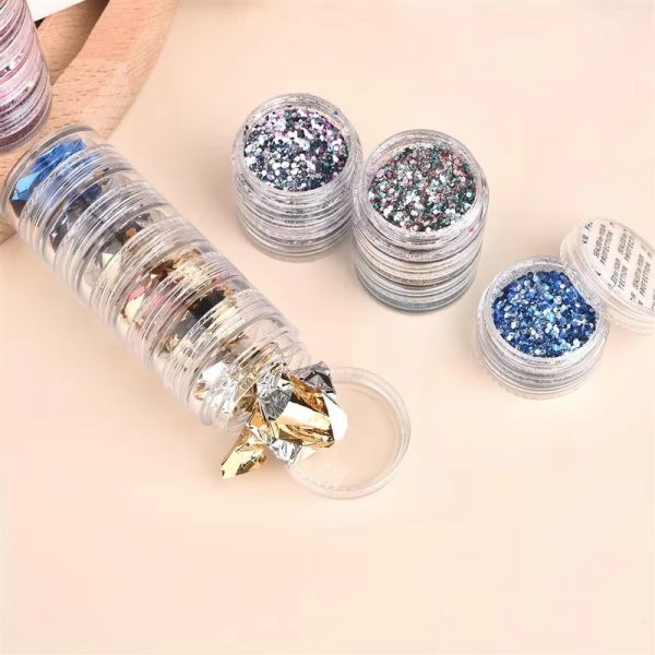 Transparent Co Joined Round Jewelry Makeup Storage Box Container