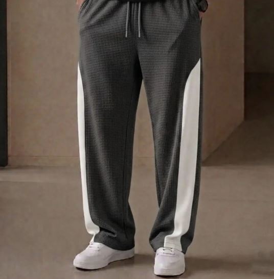 1 Pc Men's Polyester Fleece Plain Trouser