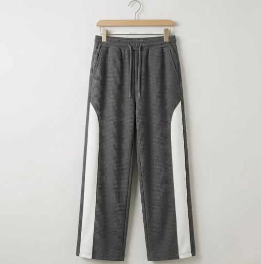 1 Pc Men's Polyester Fleece Plain Trouser - Image 3
