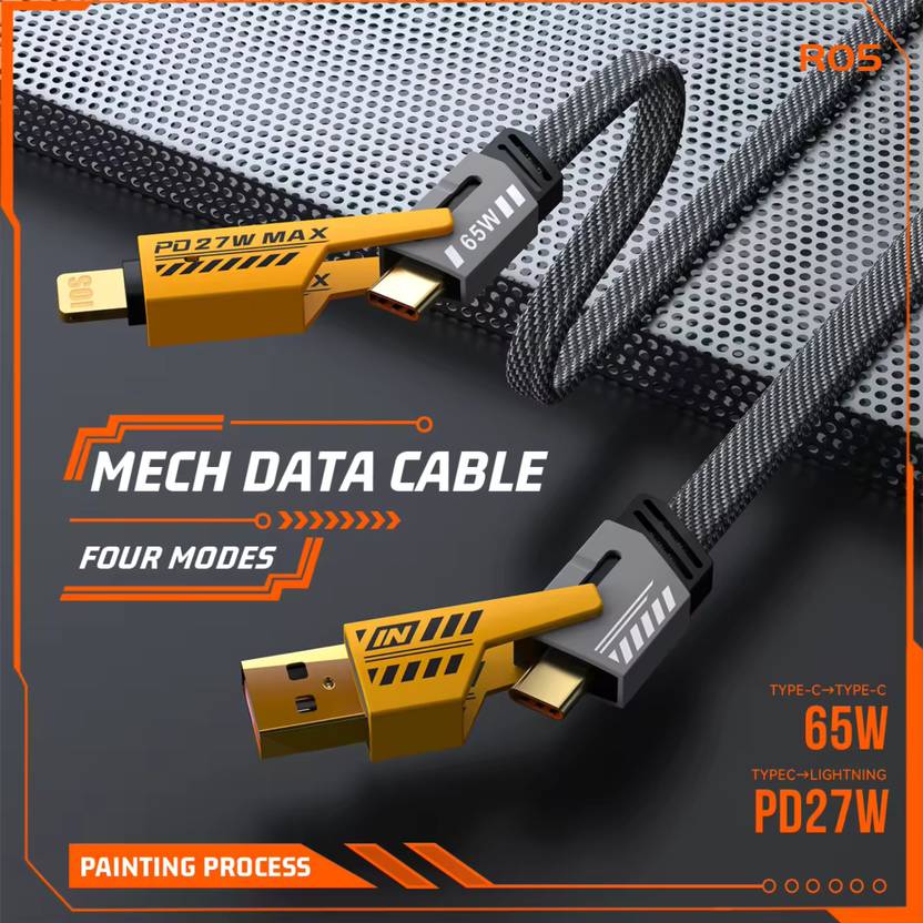 4-in-1 Multi USB Charging Cable For IPhone and Type C - Image 5