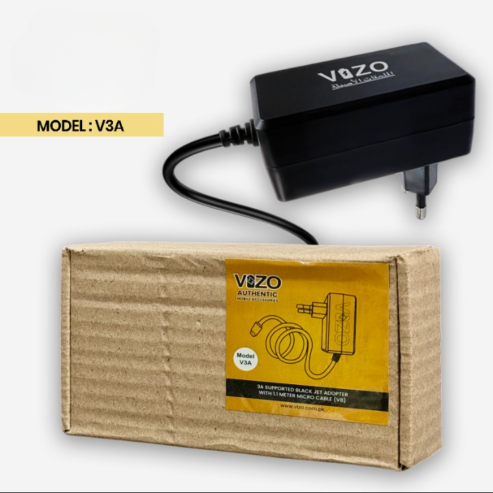 V3A Wall Charger with Built-In Micro USB Cable - Image 2