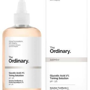 The Ordinary Glycolic Acid 7% Toning Solution Exfoliating Toner for Brighter & Smoother Skin