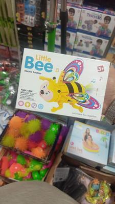 Battery Operated Crawling Bee Toy for Kids 1-5 Years | Yellow Interactive Moving Bee Toy - Image 6
