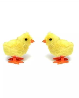 Yellow Wind-Up Baby Chick Toy for Kids | Cute Mechanical Chicken Toy for Children - Image 3