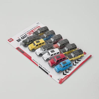 Die-Cast Metal Racing Car Set 12PCS Multicolor Kids Toy Mini Pull Back Vehicle Collection - Image 2