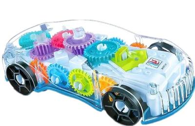 360 Rotating Musical Car Toy for Kids | Multicolor Plastic Spinning Car Toy - Image 2