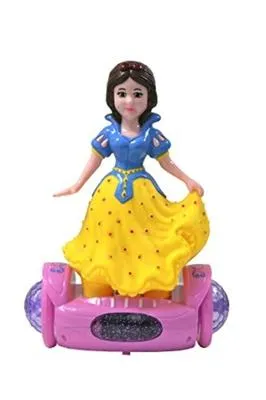 3D Lighting Balance Car Doll for Girls Multicolor Toy with LED Lights for Kids 1-12 Years - Image 2