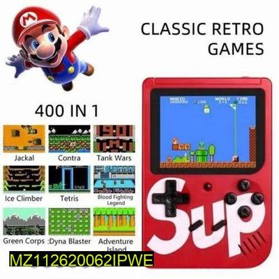 Portable Video Game Console for Kids with 400 Built-in Games | 3-Inch Screen | 6-Hour Rechargeable Battery | Handheld Gaming Console for Boys & Girls - Image 3