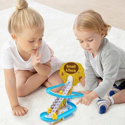 Musical Climbing Duck Toy Blue for Kids 3+ | Interactive Walking & Music Toy - Image 4