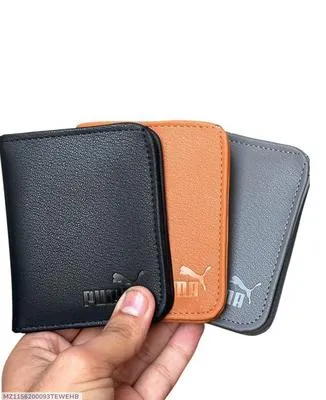 Men's Leather Bi-Fold Wallet with 6 Card Pockets – Premium Slim Leather Wallet with Cash Compartment | Black, Blue, Grey, Light Brown & Dark Brown - Image 2