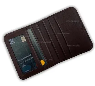 Men's Leather Bi-Fold Wallet with 6 Card Pockets – Premium Slim Leather Wallet with Cash Compartment | Black, Blue, Grey, Light Brown & Dark Brown - Image 4