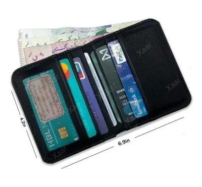Men's Leather Bi-Fold Wallet with 6 Card Pockets – Premium Slim Leather Wallet with Cash Compartment | Black, Blue, Grey, Light Brown & Dark Brown - Image 8