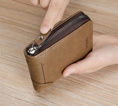 Premium Leather Wallet for Men – Stylish Bifold Wallet in Light Brown, Dark Brown & Black for Everyday Use in Pakistan - Image 2