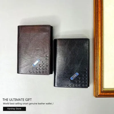 Men's Leather Trifold Wallet – Premium Multicolor Trifold Wallet in Black & Brown for Daily Use in Pakistan - Image 5