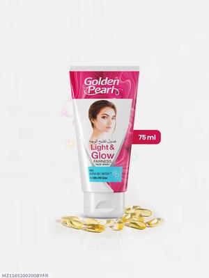 Golden Pearl Light & Glow Fairness Face Wash 75ml - Image 3
