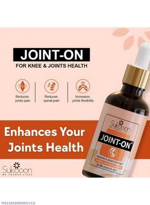 Joint-On Oil 30ML – Massage Oil for Knees, Back & Joint Care - Image 2