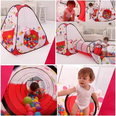3 Pcs Parachute Tent – Lightweight Portable Outdoor Camping Shelter Set - Image 3