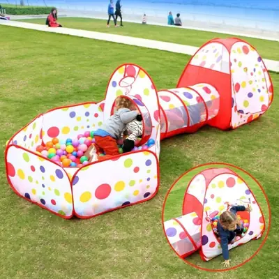 3 Pcs Parachute Tent – Lightweight Portable Outdoor Camping Shelter Set - Image 6