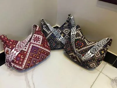 Bohemian Patterned Shoulder Hobo Bag for Women | Adjustable Strap Casual Handbag - Image 6