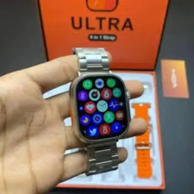 Unisex Digital Watch with 7 Interchangeable Straps – Ultra Stylish Multi-Color Smart Casual Wrist Watch - Image 2