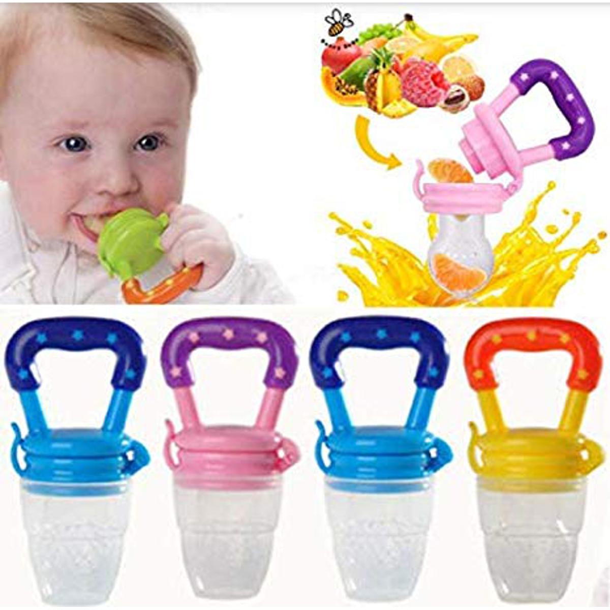 Silicone Baby Fruit Feeder Pacifier – Safe Fresh Food Feeding Teether for Infants & Toddlers - Image 2