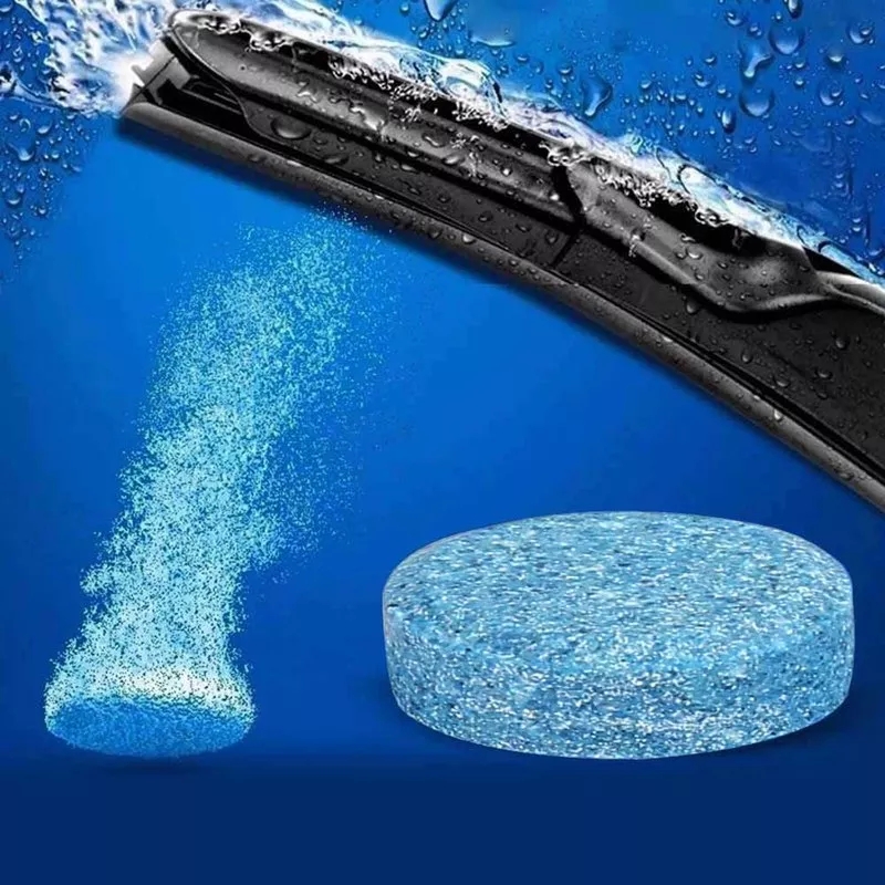 4PCS Car Windshield Washer Cleaner Tablets โ Effervescent Concentrated Glass Cleaning Solution - Image 4