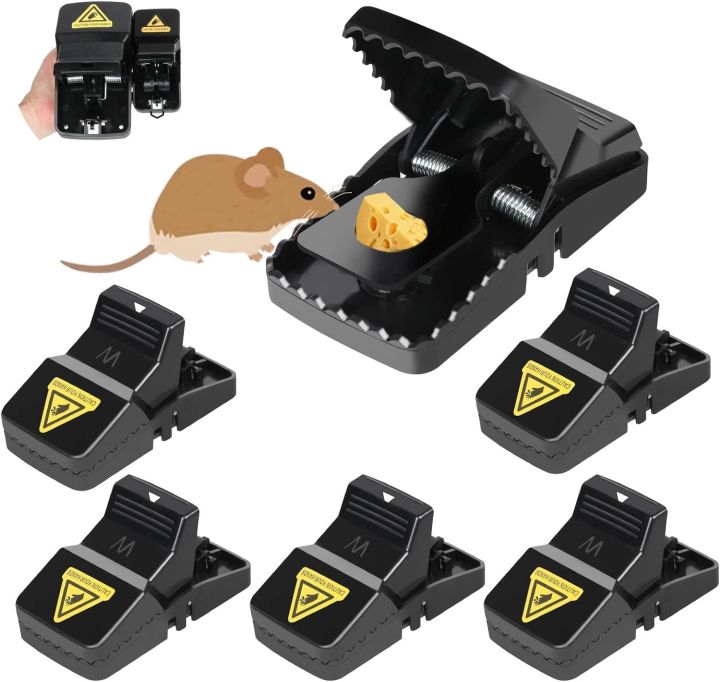 Y.M Traders Big Size Rat Trap – High Quality Plastic Mouse Trap | Reusable, Washable & Strong Spring Mice Catcher for Households - Image 2
