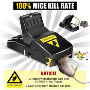 Y.M Traders Big Size Rat Trap – High Quality Plastic Mouse Trap | Reusable, Washable & Strong Spring Mice Catcher for Households