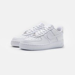 Nike Air Force 1 Triple White Premium Sneakers
